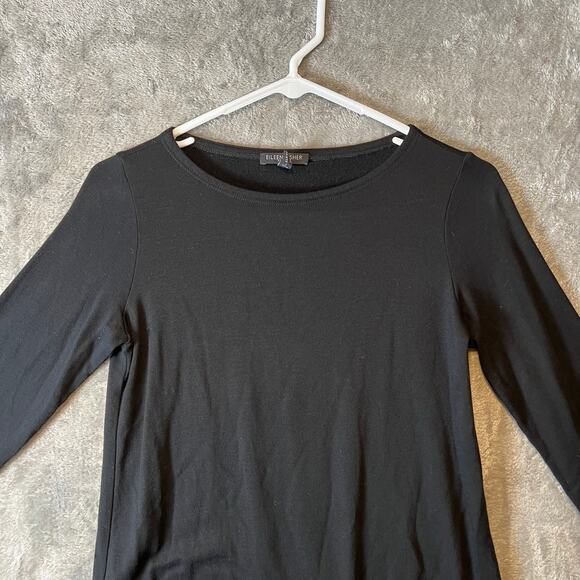 Eileen Fisher Green Slim Cut Button Up Merino Wool Blazer Size PP (2/4P) - Picture 3 of 7